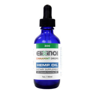 300mg CBD Oil Drops Cinamint